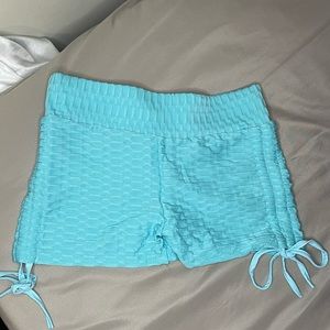 Workout Shorts Brazilian Textured Booty, Scrunch Butt Lift